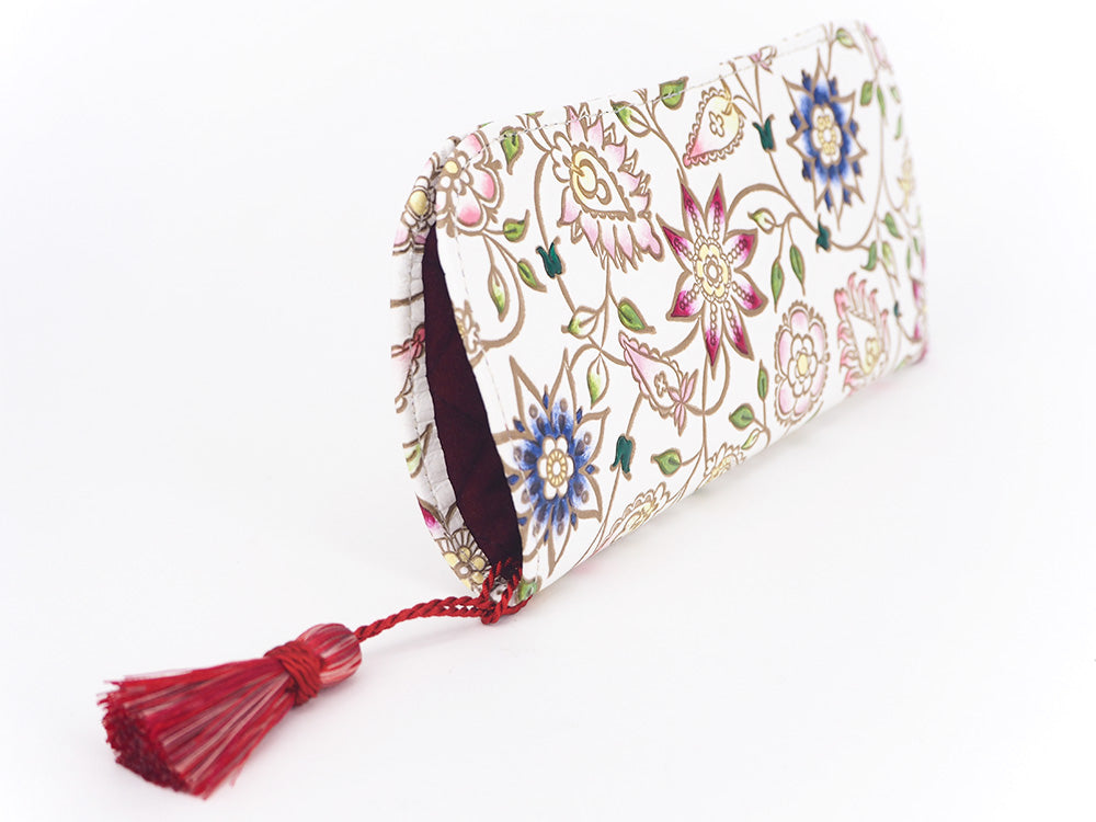 HANASARASA - Floral Chintz Eyeglasses Case