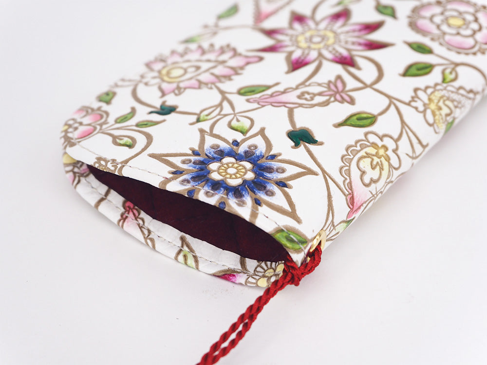HANASARASA - Floral Chintz Eyeglasses Case