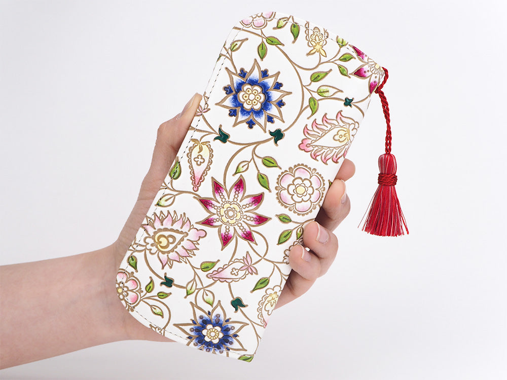 HANASARASA - Floral Chintz Eyeglasses Case