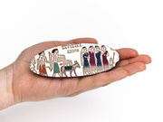 Egyptian Design (#6) Hair Clip