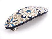 KINSHA - Persia Tiles (Blue) Hair Clip