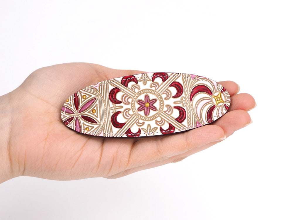 KINSHA - Persia Tiles (Pink) Hair Clip