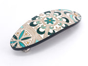 KINSHA - Persia Tiles (Green) Hair Clip