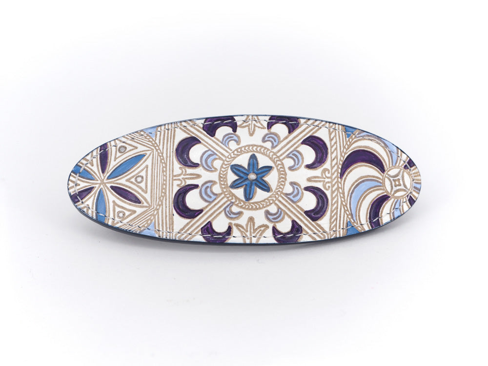 KINSHA - Persia Tiles (Purple) Hair Clip