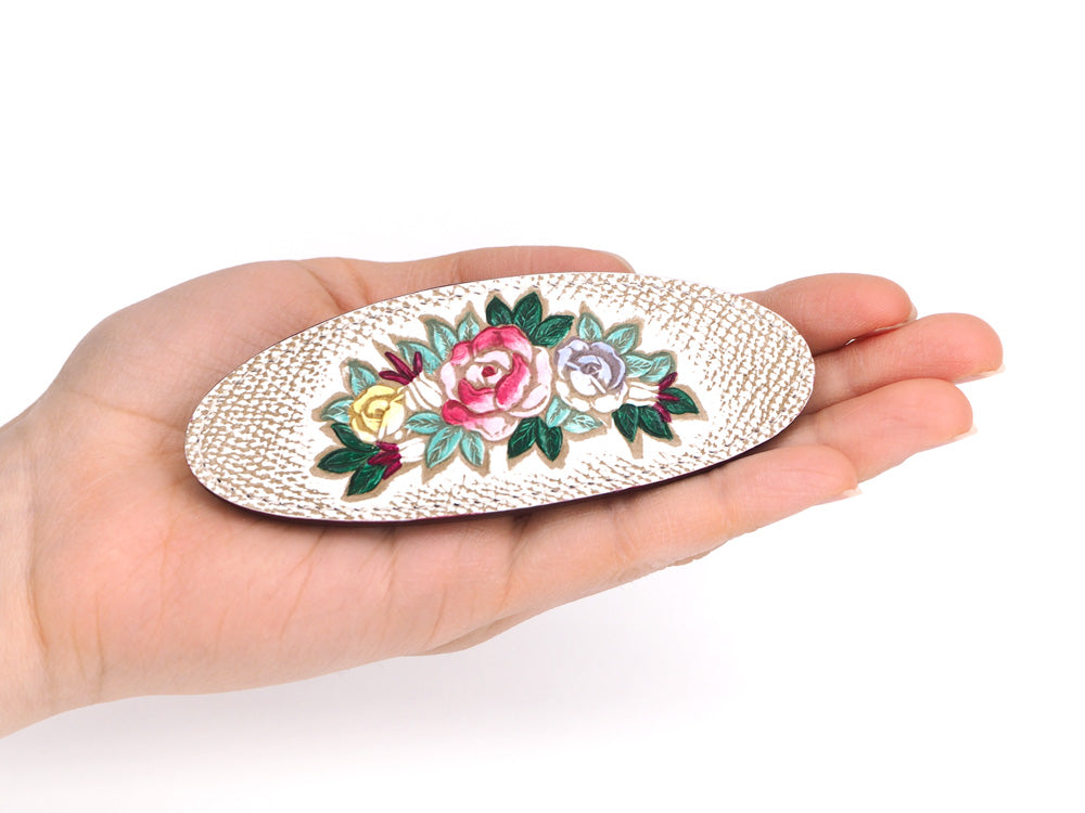 Rosebush (Small) Hair Clip
