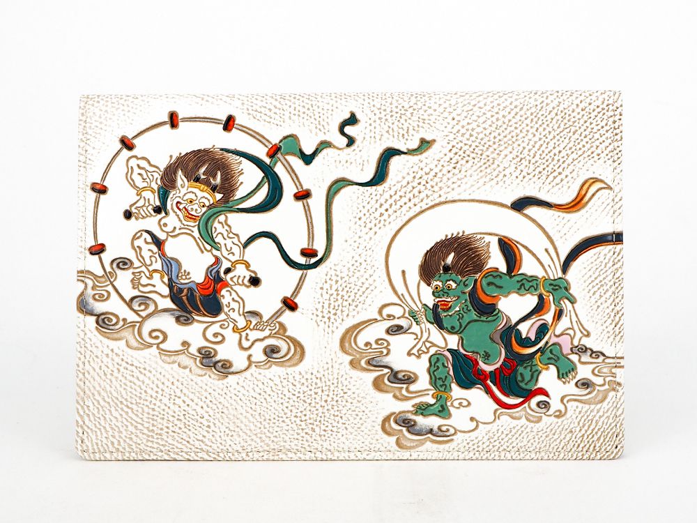 FUJIN RAIJIN - Gods of Wind and Thunder Passport Case