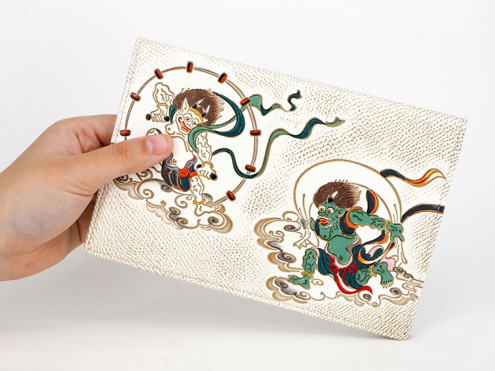 FUJIN RAIJIN - Gods of Wind and Thunder Passport Case