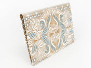 Rocaille (Blue) Passport Case