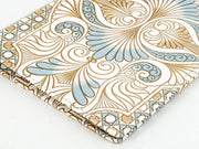 Rocaille (Blue) Passport Case