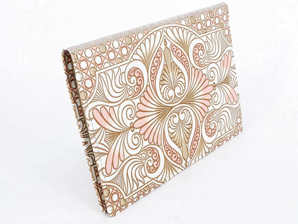 Rocaille (Pink) Passport Case