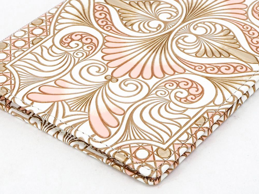 Rocaille (Pink) Passport Case