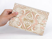 Rocaille (Pink) Passport Case