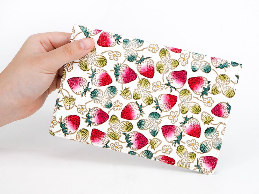 Strawberries Passport Case