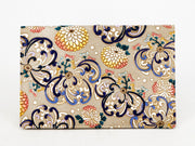 RANGIKU - Firework Chrysanthemums (Blue&Yellow) Passport Case