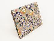 RANGIKU - Firework Chrysanthemums (Blue&Yellow) Passport Case