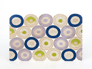 Umbrella Chrysanthemums (Shimmering Blue) Passport Case