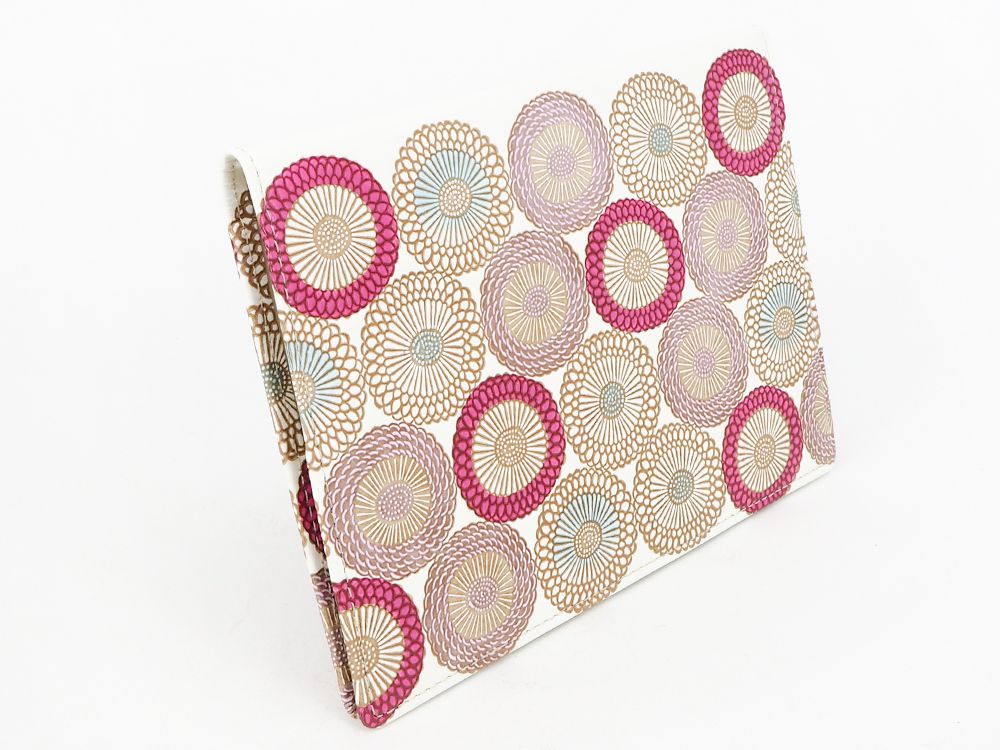 Umbrella Chrysanthemums (Peach Blossom) Passport Case