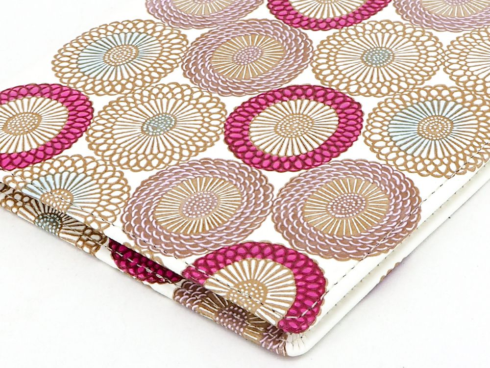 Umbrella Chrysanthemums (Peach Blossom) Passport Case
