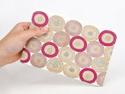 Umbrella Chrysanthemums (Peach Blossom) Passport Case