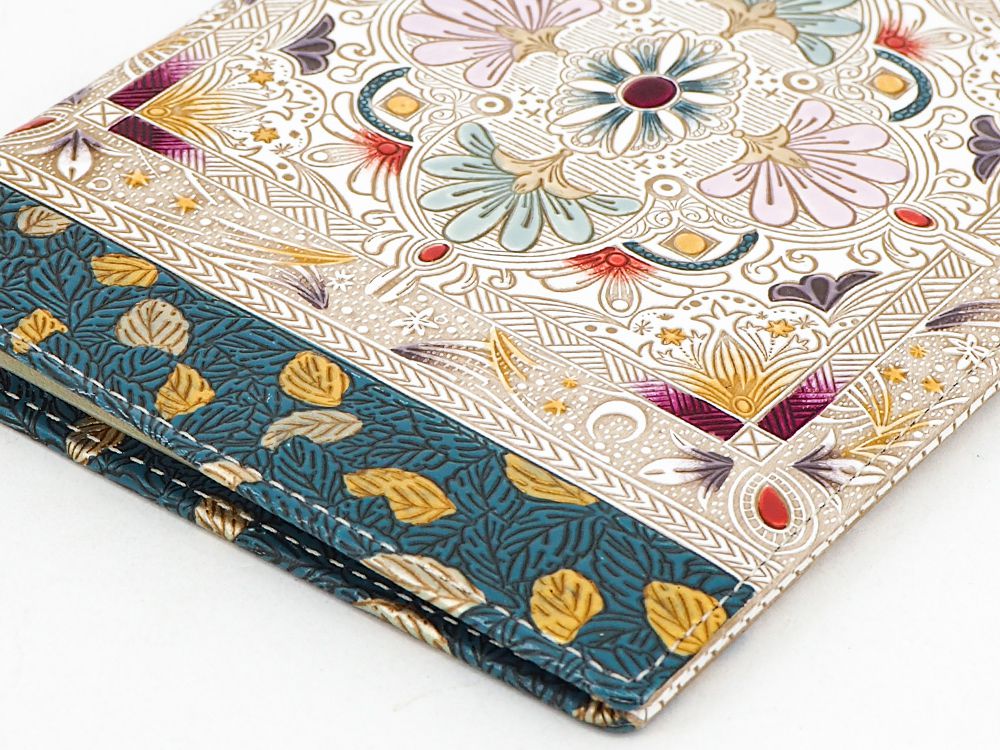 Golden Tapestry Passport Case