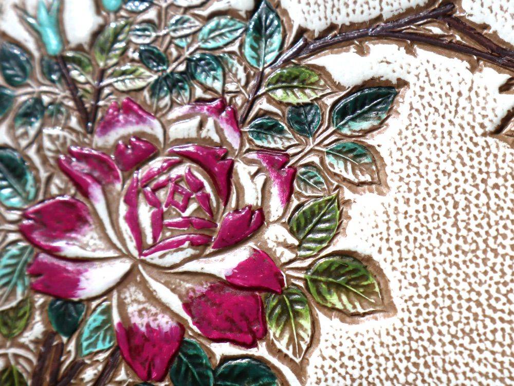 Roses Passport Case