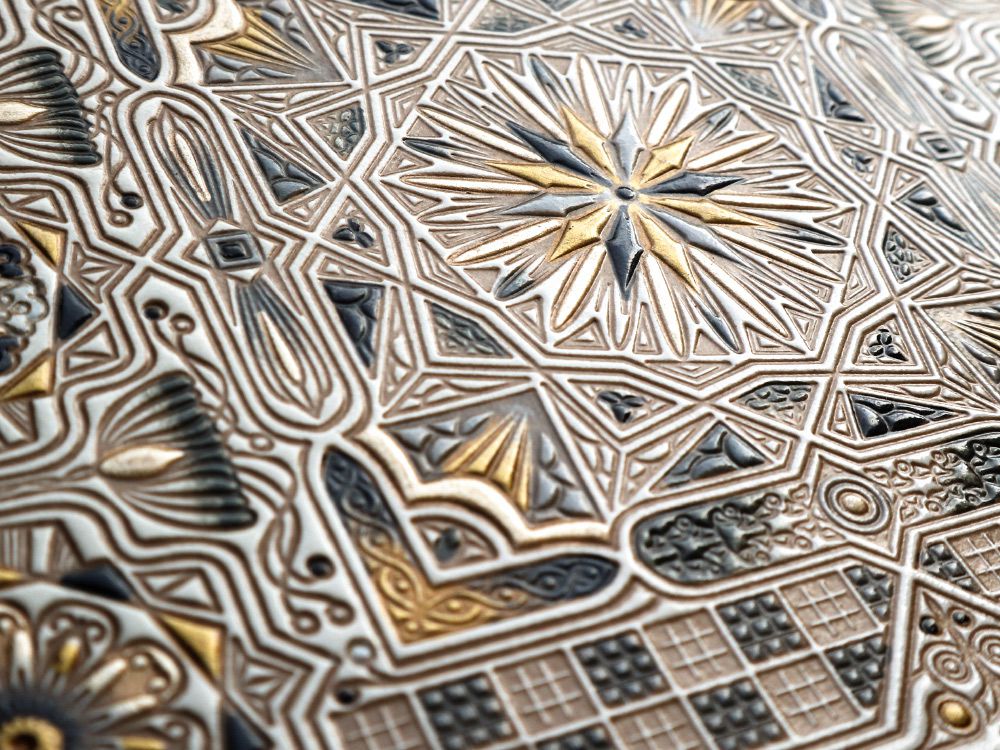 Carreau (Black) Pen Case