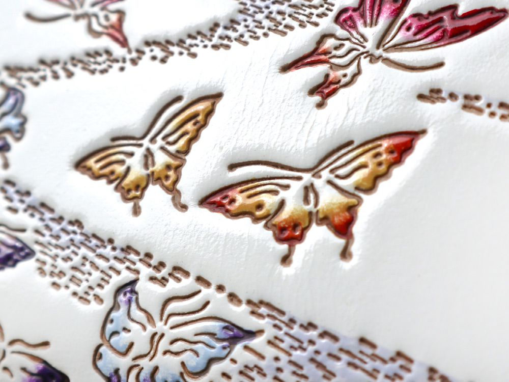 Butterflies in Fog Eyeglasses Case