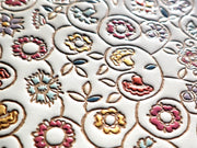 KINKARAKOBANA - Small Golden Flowers  Thin Card Case