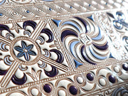 KINSHA - Persia Tiles (Purple) Hand Mirror
