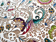 Peacock Eyeglasses Case