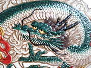 Dragon God (Green) Zippered Long Wallet