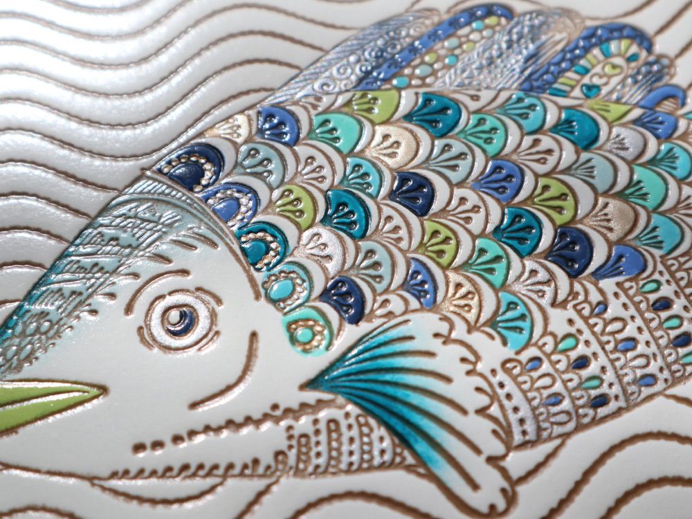 The Fish GAMAGUCHI Clasp Clutch Purse
