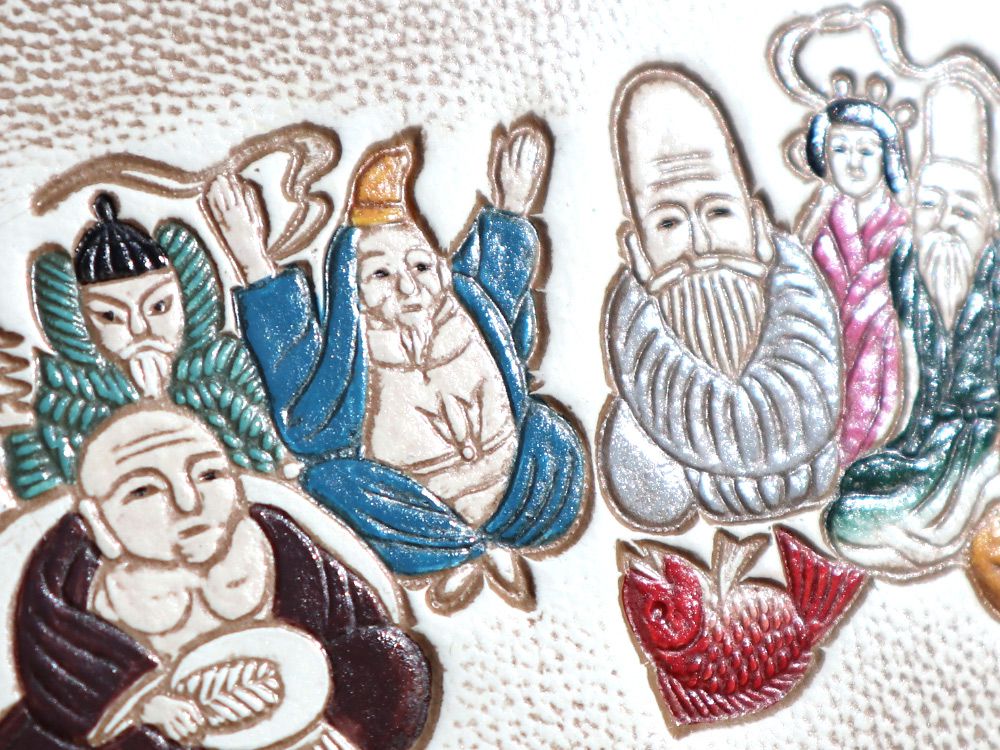 SHICHIFUKUJIN - Seven Lucky Gods Passport Case