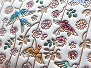 Birds and Cherry Blossoms Business Card Case