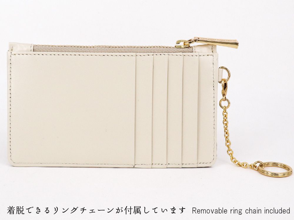 KINKARAKOBANA - Small Golden Flowers  Thin Card Case