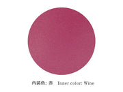 RANGIKU - Firework Chrysanthemums (Wine&Pink) Zippered Long Wallet