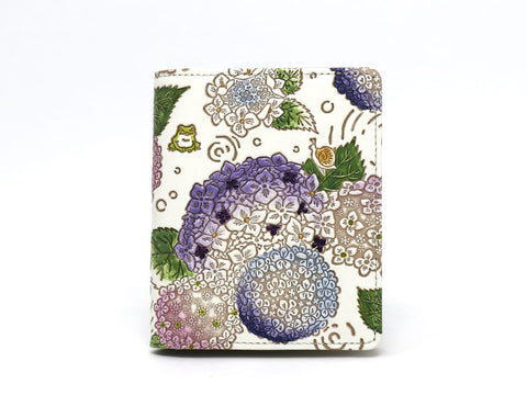 Hydrangeas Slim Billfold Wallet