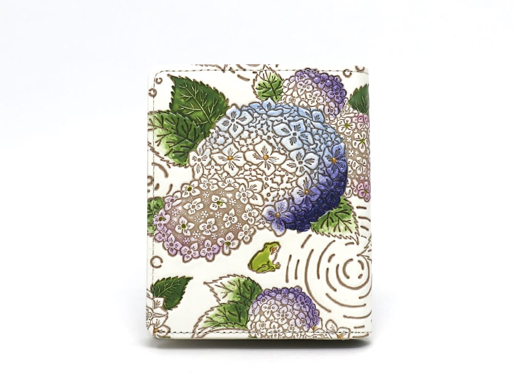 Hydrangeas Slim Billfold Wallet