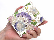 Hydrangeas Slim Billfold Wallet