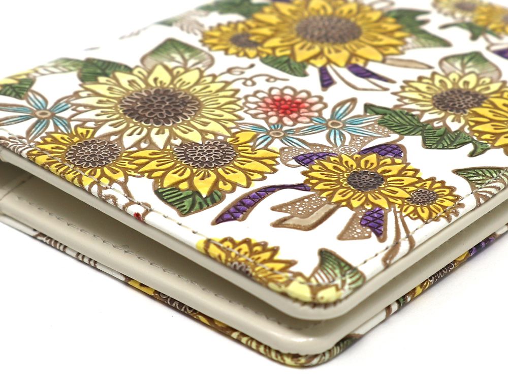 Sunflowers Slim Billfold Wallet