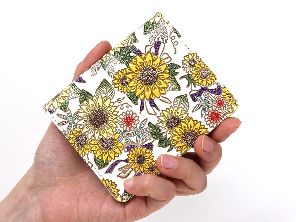 Sunflowers Slim Billfold Wallet