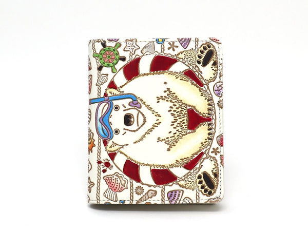 Seaside Bear Slim Billfold Wallet