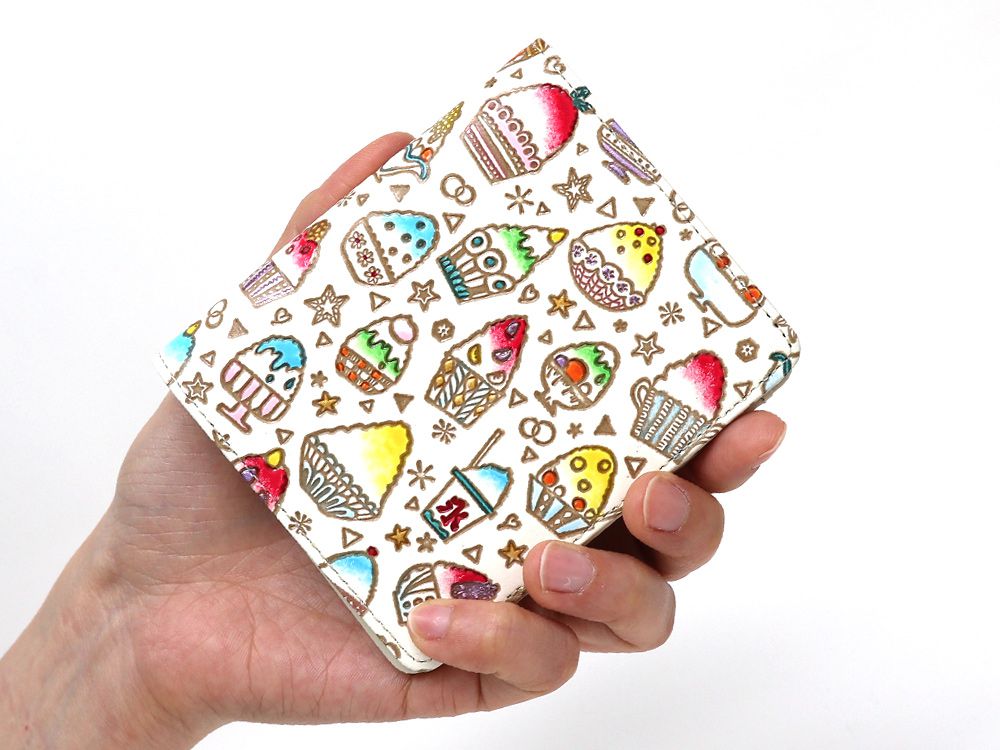 Shaved Ice Slim Billfold Wallet