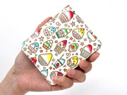 Shaved Ice Slim Billfold Wallet