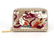 Dragon (Wine) Zippered Coin Purse