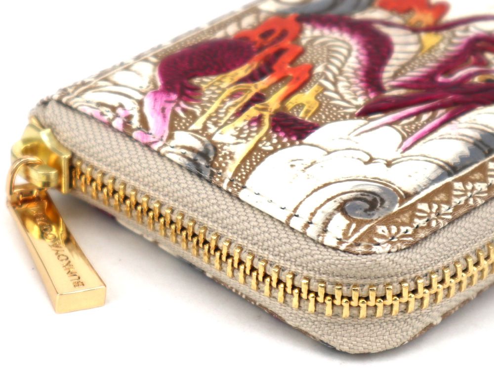 Dragon (Wine) Zippered Coin Purse