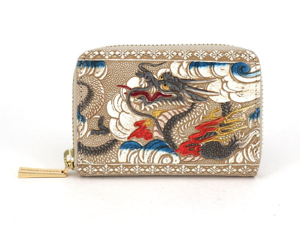 Dragon (Gray) Zippered Coin Purse