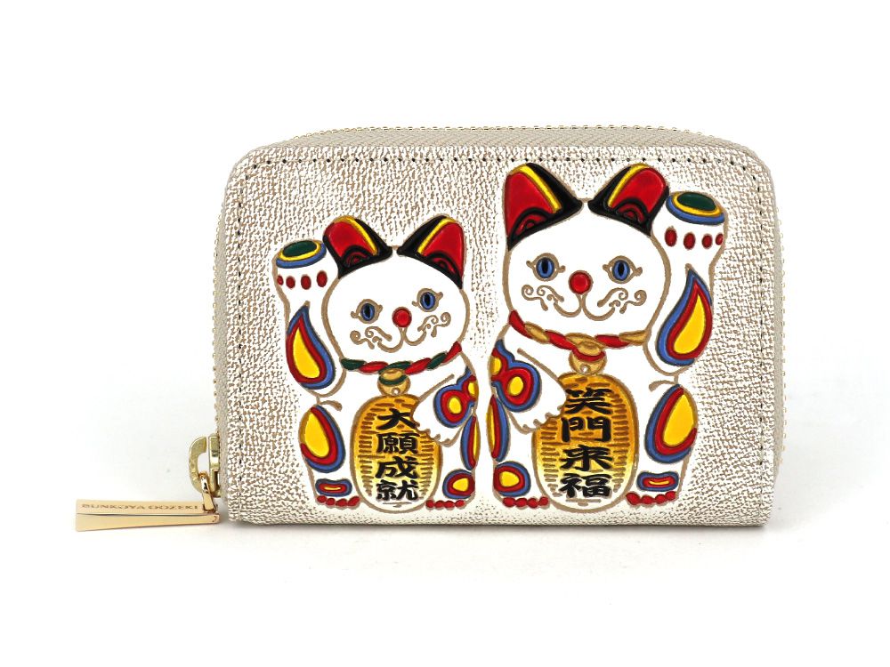 MANEKINEKO - Lucky Cat Zippered Coin Purse