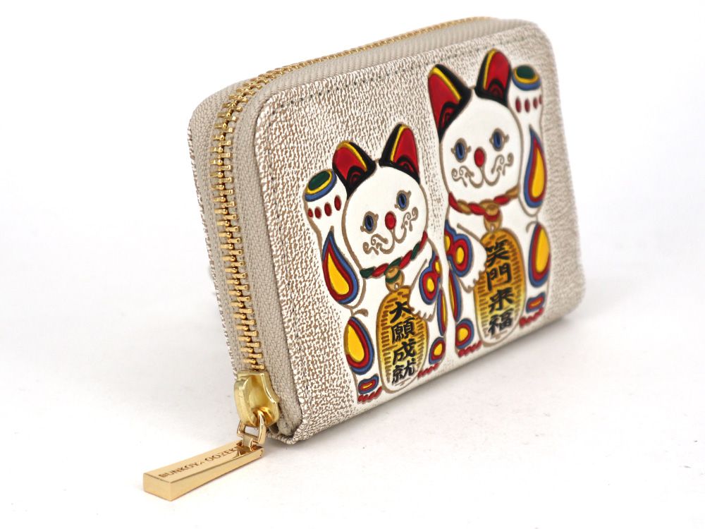 MANEKINEKO - Lucky Cat Zippered Coin Purse