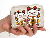 MANEKINEKO - Lucky Cat Zippered Coin Purse